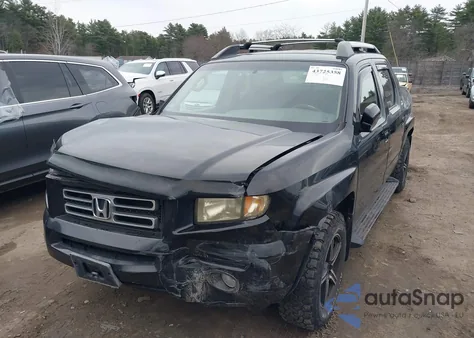 2006 Honda Ridgeline Rts from USA, damaged, VIN 2HJYK16446H504273